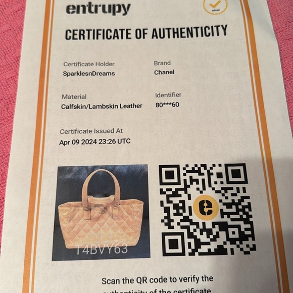 Chanel Wild Stitch Tote with COA - Picture 16 of 16